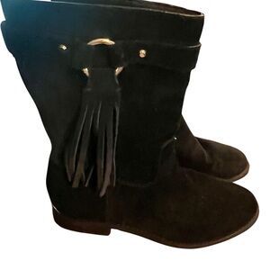 Michael Kors Black Suede Women's Boots